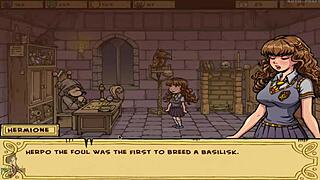 I tease the witch in Akabur's game