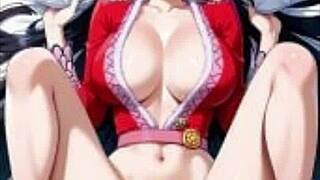 Hentai Hancock's Big Tits Compilation From One Piece.