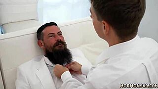 Lloyd, elders Garrett and Xanders walked into gay sex porn movietures. What happens next?