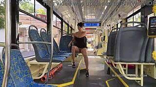 My short transparent dress flashes!