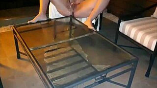 Watch her piss anywhere?