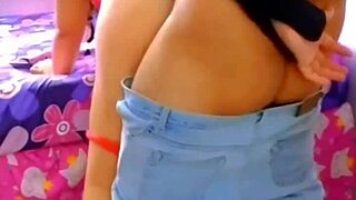 Wife In Red Dress Watched And Joined