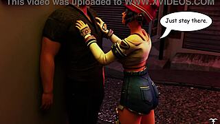 Kiriko From Overwatch Offers Blowjob To Random Guy