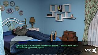 pine falls in a strange location with anime characters 😊