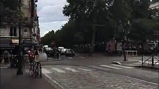 Second day in paris flashing with my bbc!