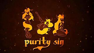 Star Channel 34 Part 82 - Brunette Character in Anime Game with Big Tits