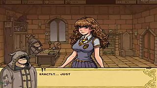 I tease the witch in Akabur's game