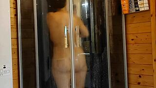 Want to lick her ass in the shower?