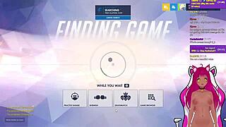 hey, lewdneko gets spanked while playing overwatch?