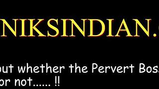 La chatte de la jeune épouse baisée par le vieux patron pour du cash