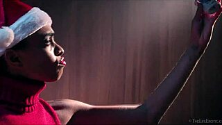 Luna C's Intense Christmas Masturbation