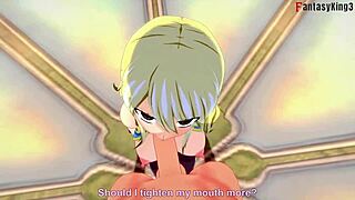 Lucy Heartfilia Sucking Dick