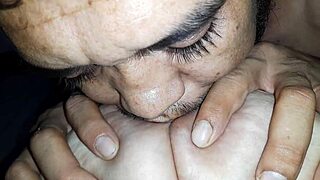 Massages On Her Big Natural Tits