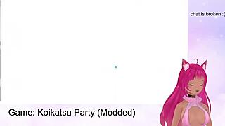 Vtuber Lewdneko continues with Koikatsu Party 2