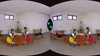 oktobeerfest girls having fun