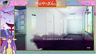 slow damage part 6 explores asian twink and bodybuilder in japanese anime