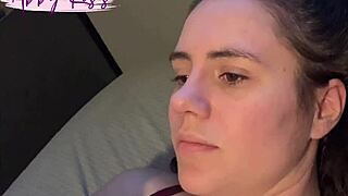 Abby Kiss writhes with vibrator in beautiful agony.