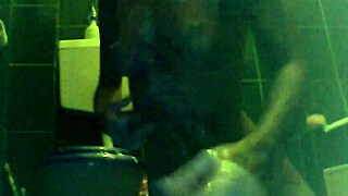 Blonde amateur gets her body covered in cream 😋