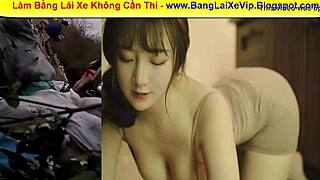 Gadis Vietnam panas dalam aksi panas!