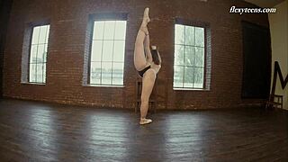 Rita Pervorazova showcases flexible yoga poses