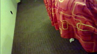 the peruvian amateur masked woman performs passionately