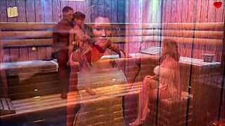 Wife and stepmother flaunt big tits in scene 113