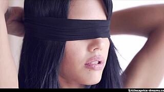 Apolonia and Little Caprice share their first intimate touch