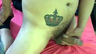 Andrus Masturbates In His Girlfriend's Bedroom, Caught In The Act