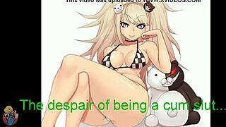 Junko Enoshima's hentai porn from Danganronpa game rule 34 evokes deep emotions