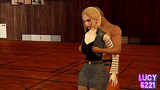 Android 18 from Dragon Ball Demonstrates Her Strong Combat Power