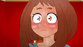 girls fined for refusing sex in hentai with ochako uraraka