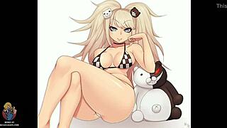 Junko Enoshima's hentai porn from Danganronpa game rule 34 evokes deep emotions