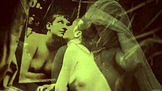 Check out this retro undressing scene with hairy beaver striptease and clothes ripped