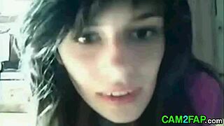 Hot teen performs on webcam for free