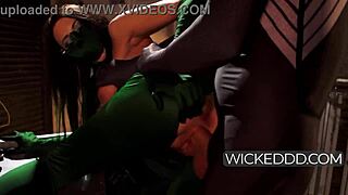 Anal with Venom in Avengers parody