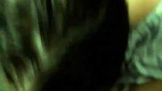 Stranger reverses for a public facial