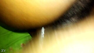 straight blowjob with girlfriend and friend in casual setting