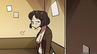 bombshell barista bound in public outdoor