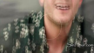 testing neighbors glory hole installation with couple