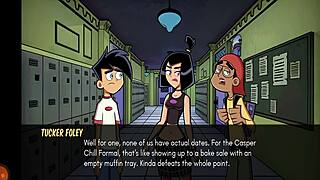 Amity Park P4 Some Dancing Night with Creampie Group Fun