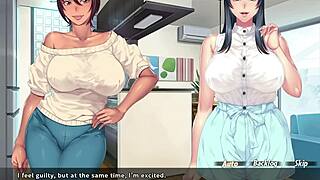 Caught fapping to mom's friend