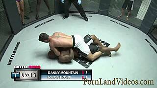 hot brunette isis love competes with the battle bang winner