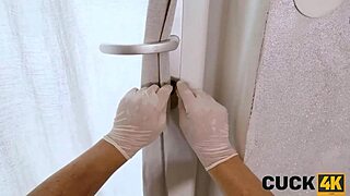 cuck4k tale of a lucky guy sniffing and banging tattooed czech wife.