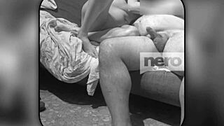 Couple's fantasy as prostitute and client with dirty talk