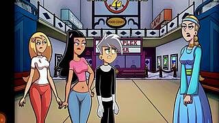 Amity Park P4 Some Dancing Night with Creampie Group Fun