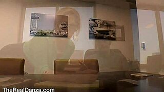 sexy secretary in heels meets her boss at the office