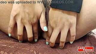 virtual casting, larxparker estefania showin' her concha y culo in doggy