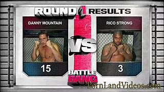 hot brunette isis love competes with the battle bang winner