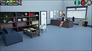 Milfy City v0.6e Part 42 - My hot milfy teacher sucks me dry and swallows every drop!