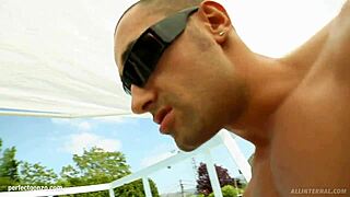 Super hot cutie Christen enjoys cum inside creampie!